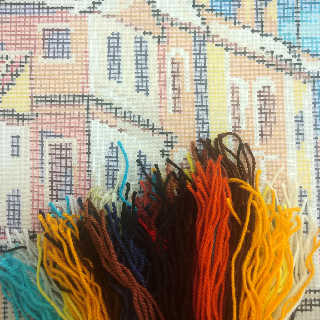 Venice — Needlepoint Kit 16″ × 16″ by Brvsk