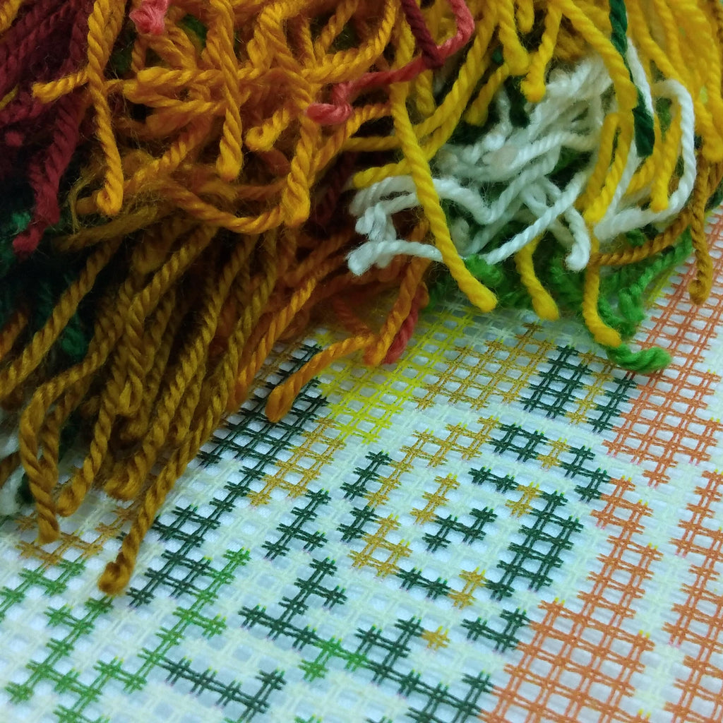 Autumn — Needlepoint Kit 16″ × 16″ by Brvsk