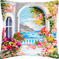 Mediterranean — Needlepoint Kit 16″ × 16″ by Brvsk