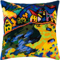Houses at Murnau — Needlepoint Kit 16″ × 16″ by Brvsk