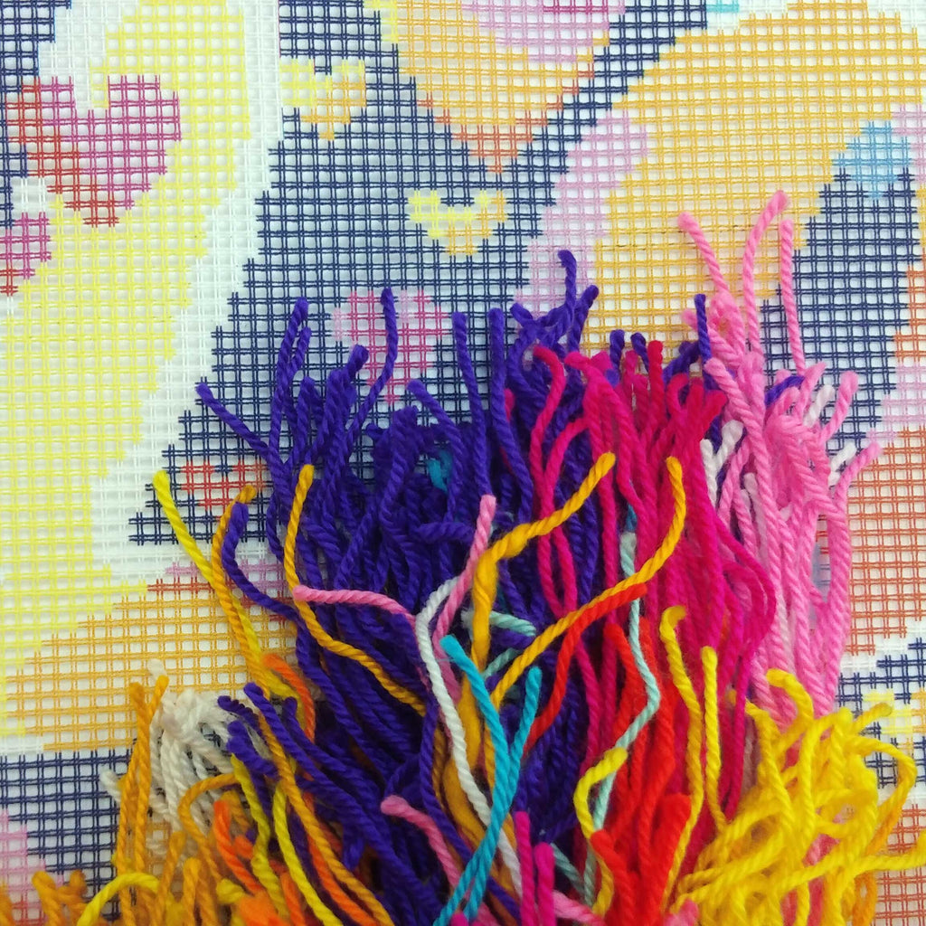 Love — Embroidery Kit 16″ × 16″ by Brvsk