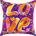Love — Embroidery Kit 16″ × 16″ by Brvsk