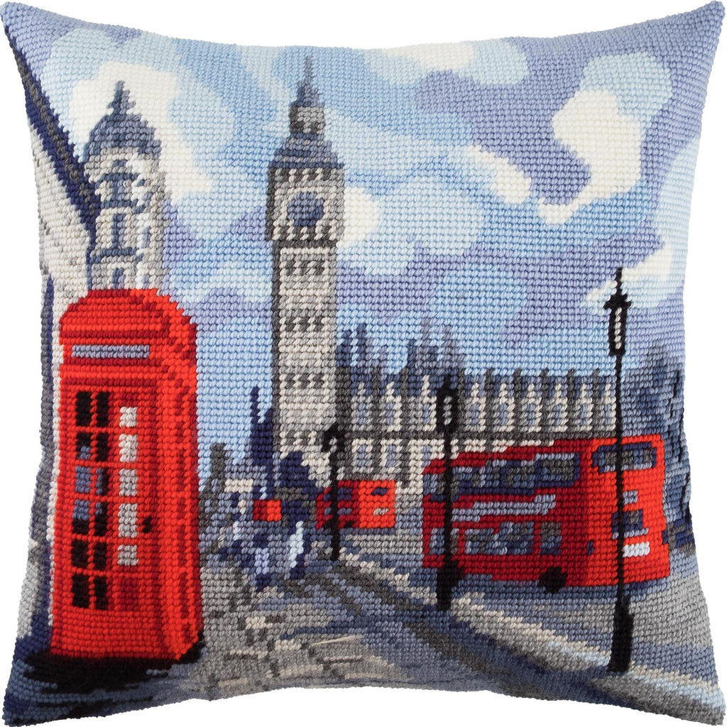 London — Embroidery Kit 16″ × 16″ by Brvsk