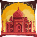 Taj Mahal — Embroidery Kit 16″ × 16″ by Brvsk