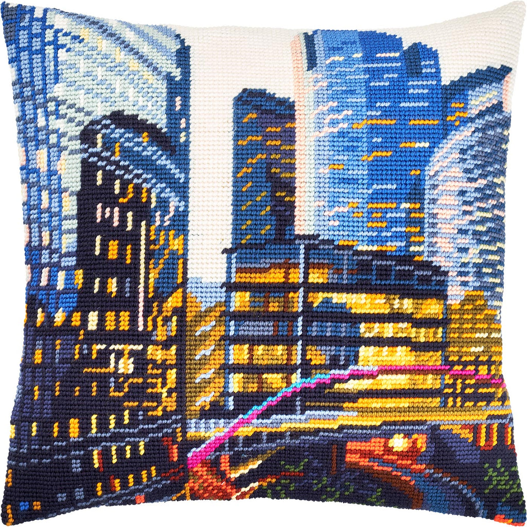 Taipei — Embroidery Kit 16″ × 16″ by Brvsk