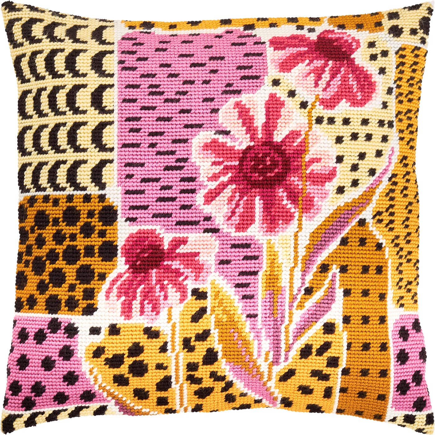 Ethiopia — Stamped Cross Stitch Kit 16″ × 16″ by Brvsk