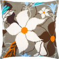 Vanilla Flower — Stamped Cross Stitch Kit 16″ × 16″ by Brvsk