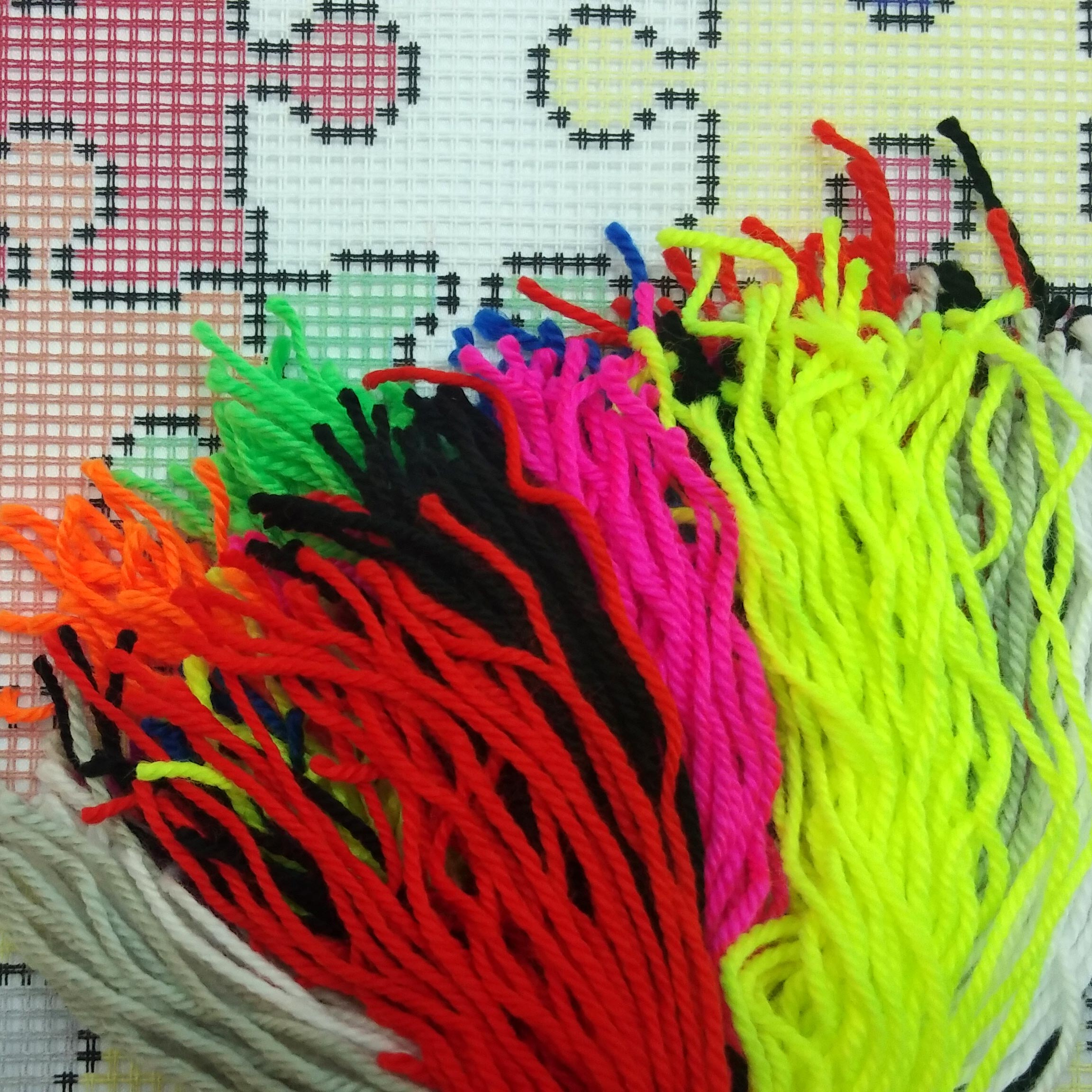 Puzzle — Needlepoint Kit 16″ × 16″ by Brvsk