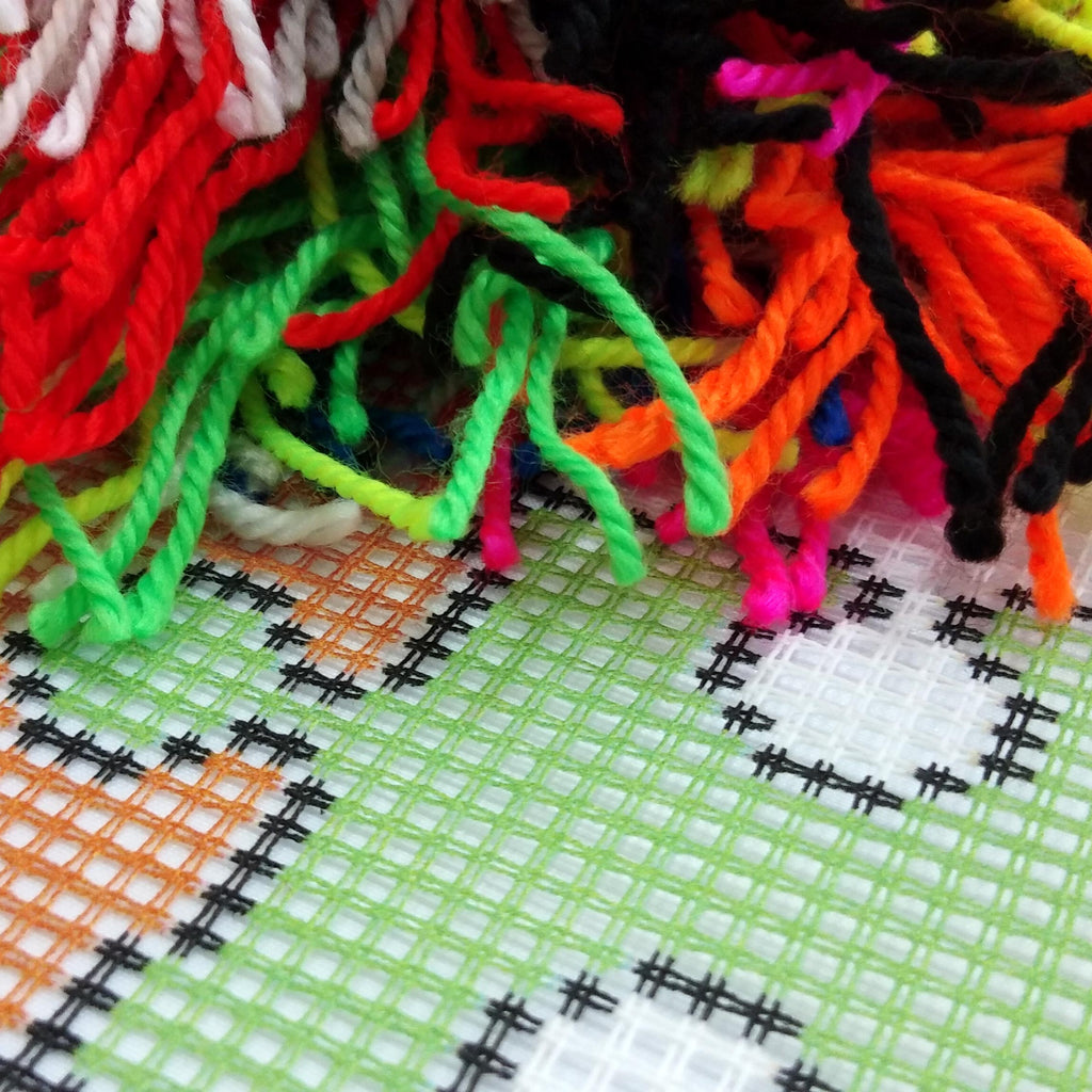 Puzzle — Needlepoint Kit 16″ × 16″ by Brvsk
