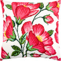 Mallow — Stamped Cross Stitch Kit 16″ × 16″ by Brvsk