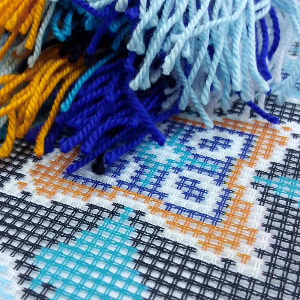 Morocco — Needlepoint Kit 16″ × 16″ by Brvsk