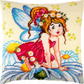 Fairy — Stamped Cross Stitch Kit 16″ × 16″ by Brvsk