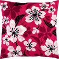 Cherry Bloom — Embroidery Kit 16″ × 16″ by Brvsk