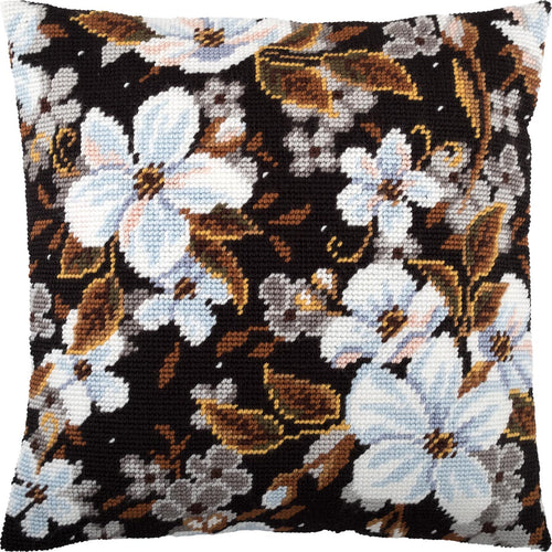 Apple Blossom — Embroidery Kit 16″ × 16″ by Brvsk