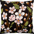 Cherry Blossoms — Embroidery Kit 16″ × 16″ by Brvsk