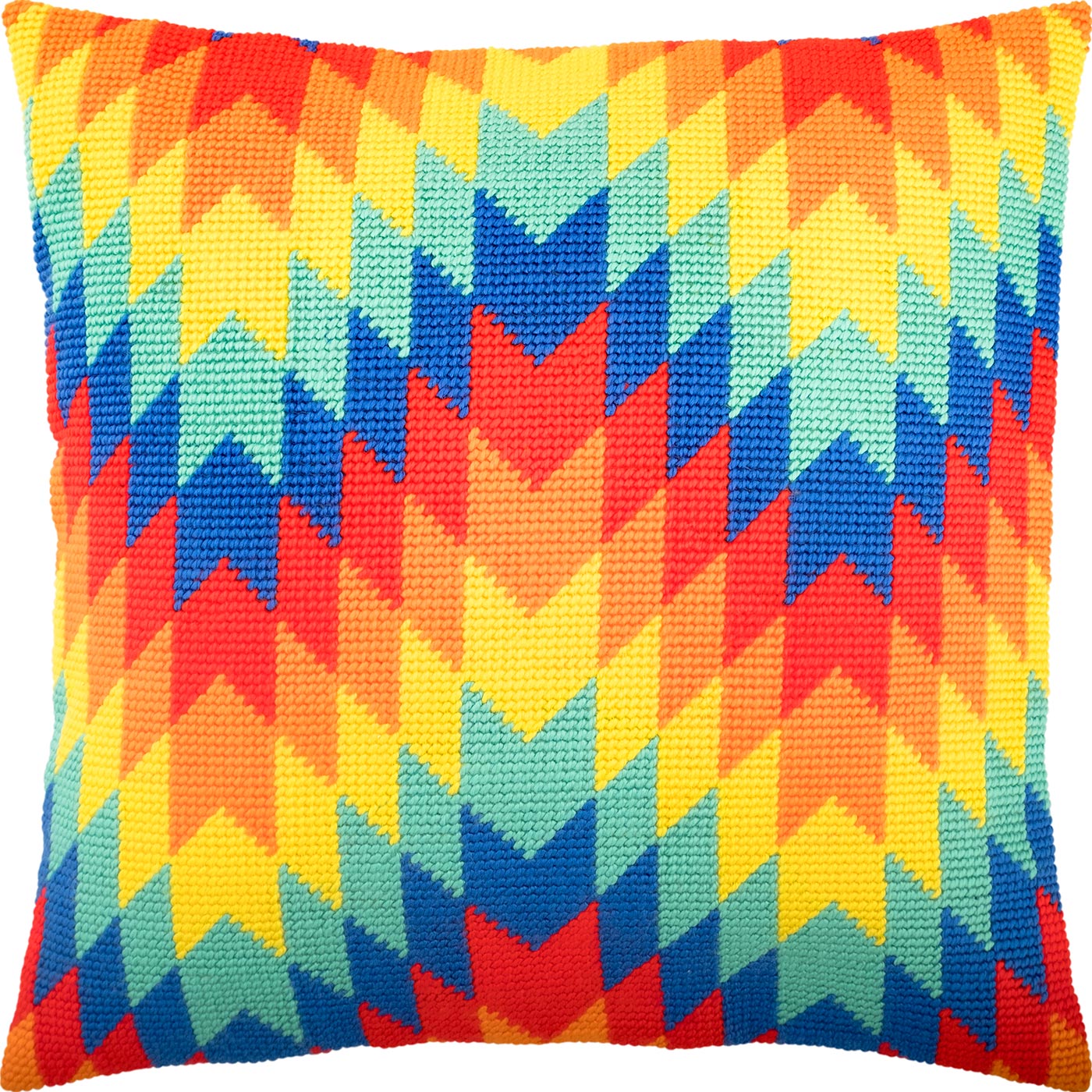 Peru — Needlepoint Kit 16″ × 16″ by Brvsk