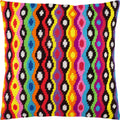 Bolivia. Needlepoint Kit. Throw Pillow 16×16 Inches. Printed Tapestry Canvas, European Quality