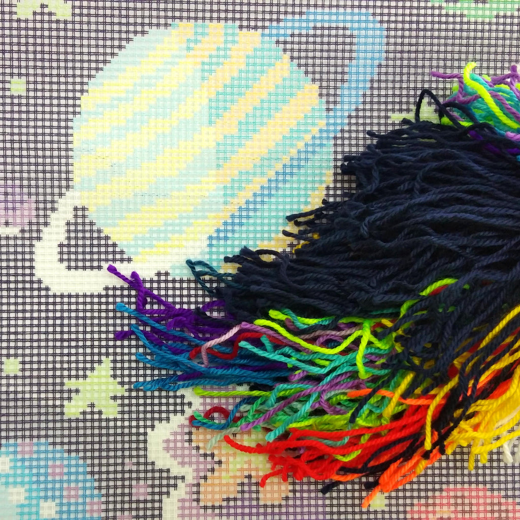 Space — Needlepoint Kit 16″ × 16″ by Brvsk