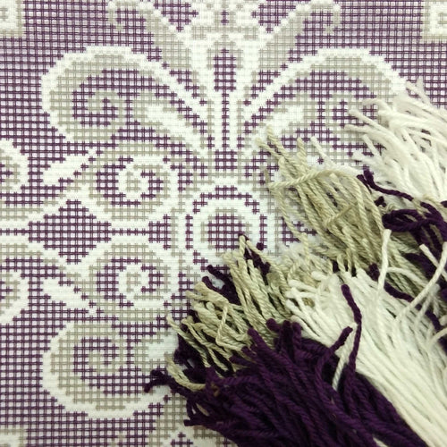 Aurora — Needlepoint Kit 16″ × 16″ by Brvsk