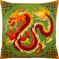 Chinese Dragon — Embroidery Kit 16″ × 16″ by Brvsk