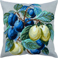 Plum Branches — Embroidery Kit 16″ × 16″ by Brvsk