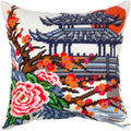 Japanese Garden — Needlepoint Kit 16″ × 16″ by Brvsk
