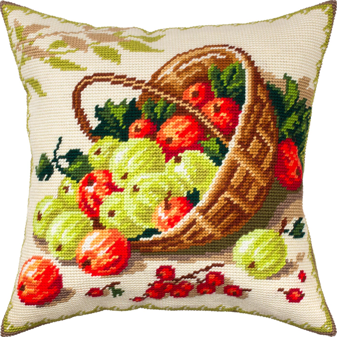 Gooseberry — Needlepoint Kit 16″ × 16″ by Brvsk