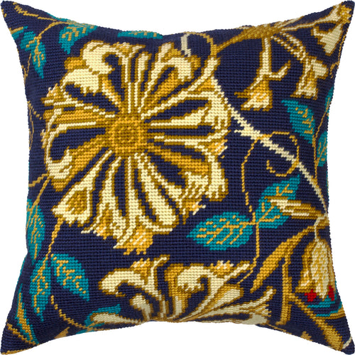 Honeysuckle — Embroidery Kit 16″ × 16″ by Brvsk