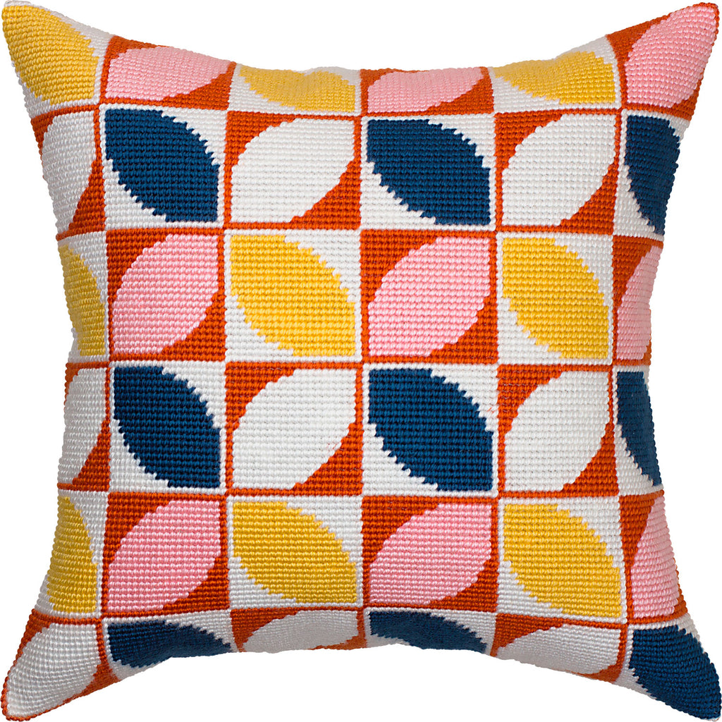 Golden Age Pattern — Needlepoint Kit 16″ × 16″ by Brvsk