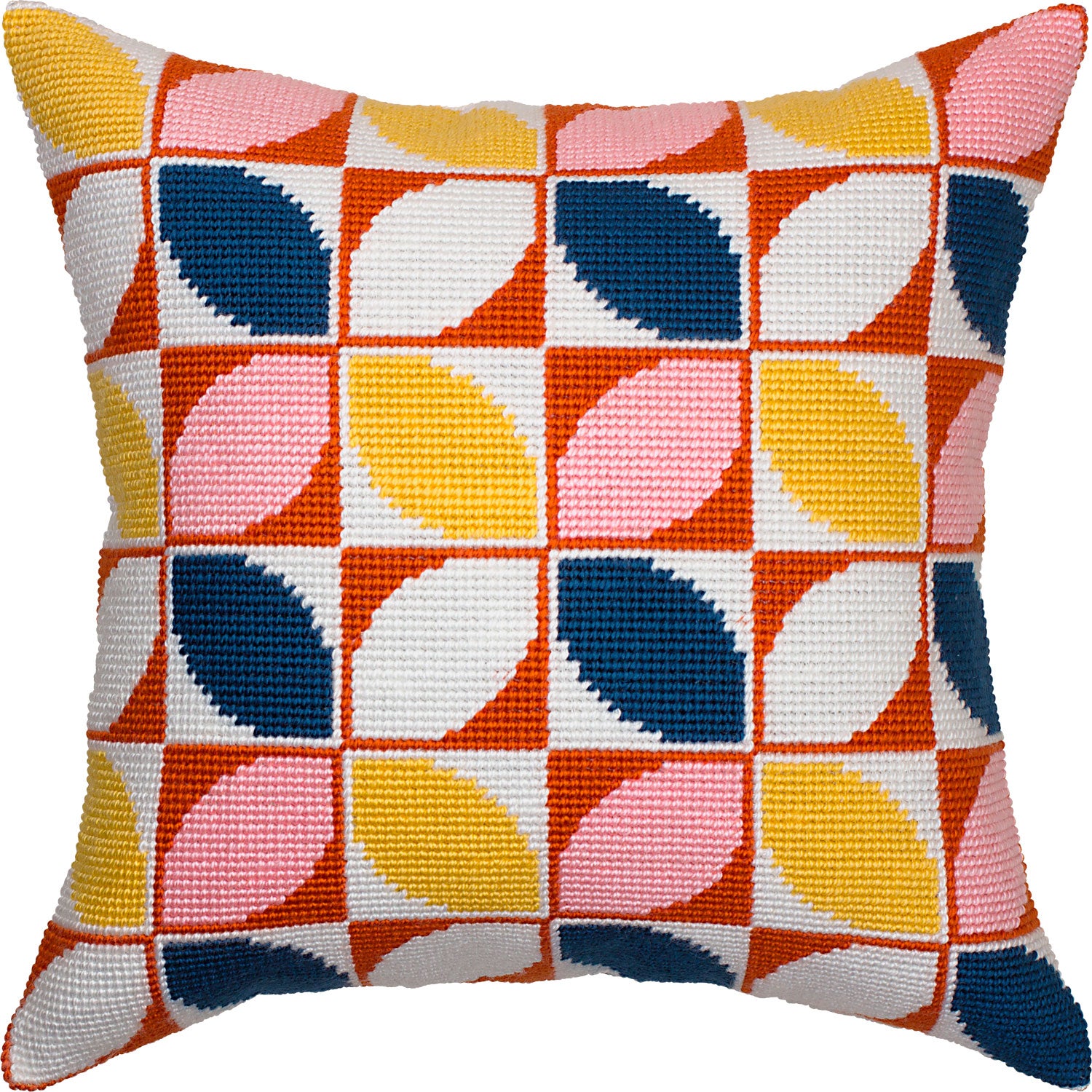 Golden Age Pattern — Needlepoint Kit 16″ × 16″ by Brvsk