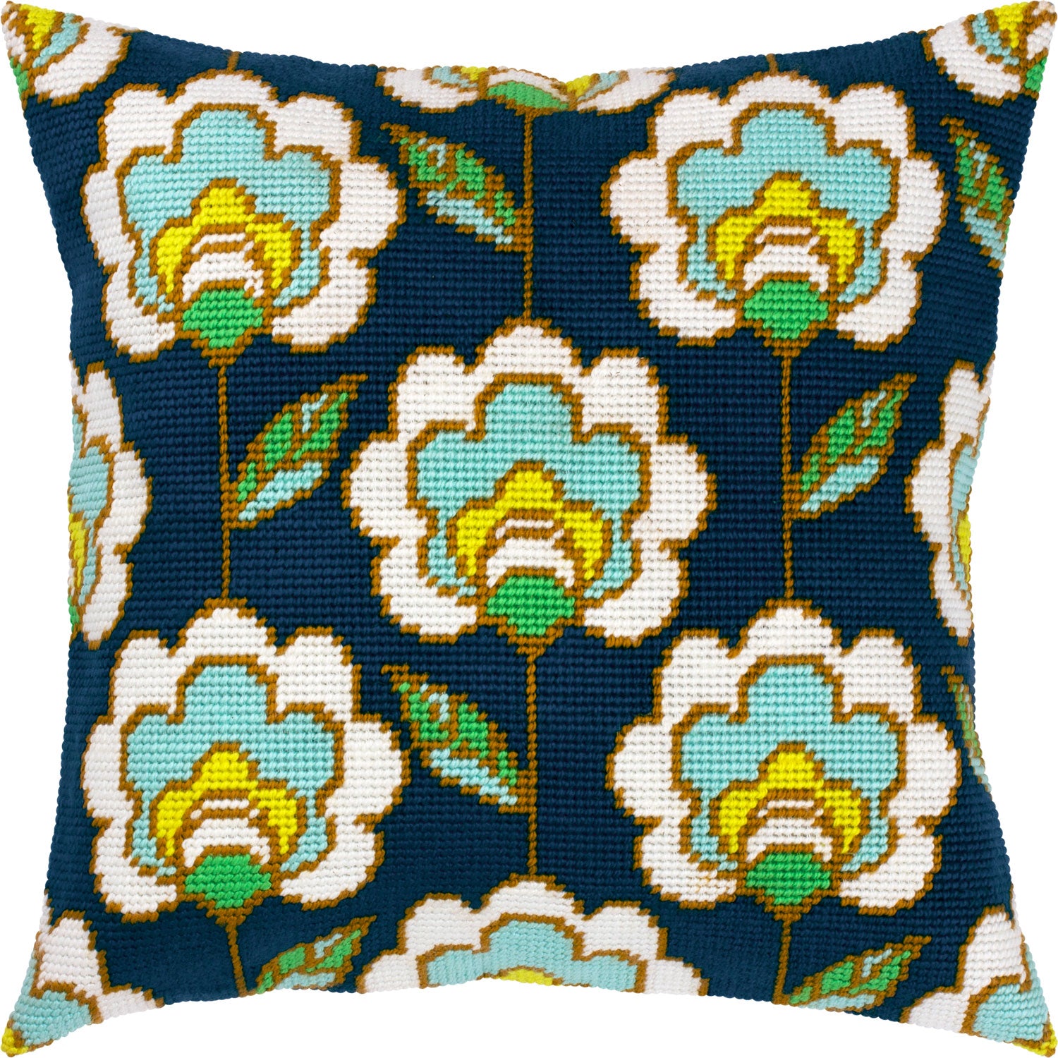 Magic Garden — Needlepoint Kit 16″ × 16″ by Brvsk