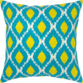 Turquoise and lemons — Stamped Cross Stitch Kit 16″ × 16″ by Brvsk