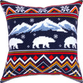 Winter Bears — Needlepoint Kit 16″ × 16″ by Brvsk