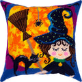 Halloween — Embroidery Kit 16″ × 16″ by Brvsk