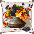 Autumn mood — Needlepoint Kit 16″ × 16″ by Brvsk