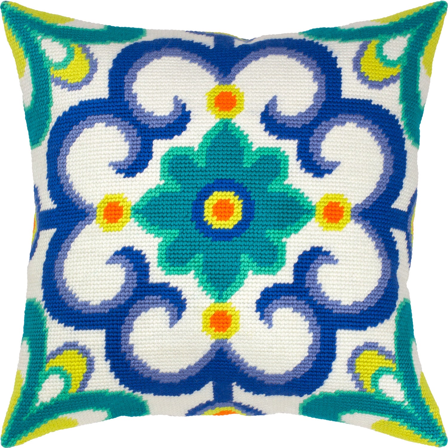 Portugal — Stamped Cross Stitch Kit 16″ × 16″ by Brvsk