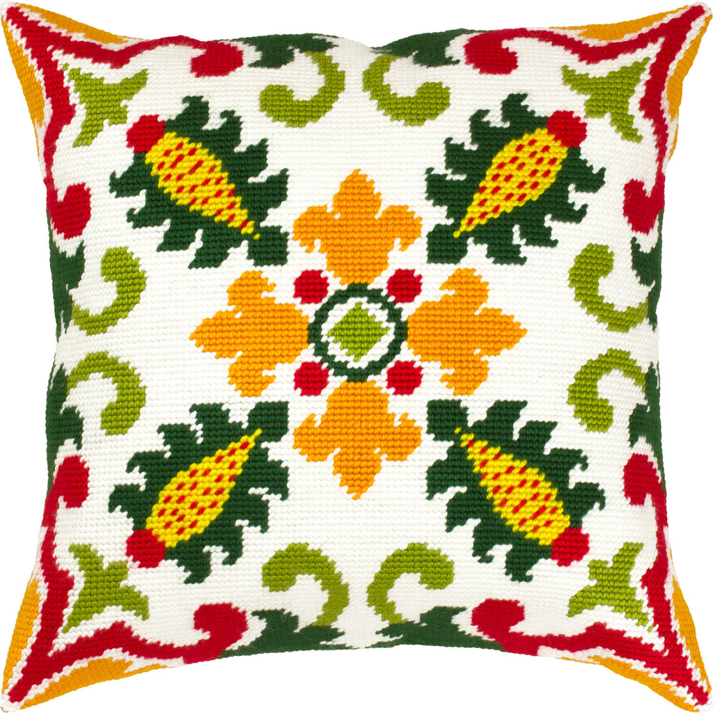 Celtic Motifs. Summer — Stamped Cross Stitch Kit 16″ × 16″ by Brvsk