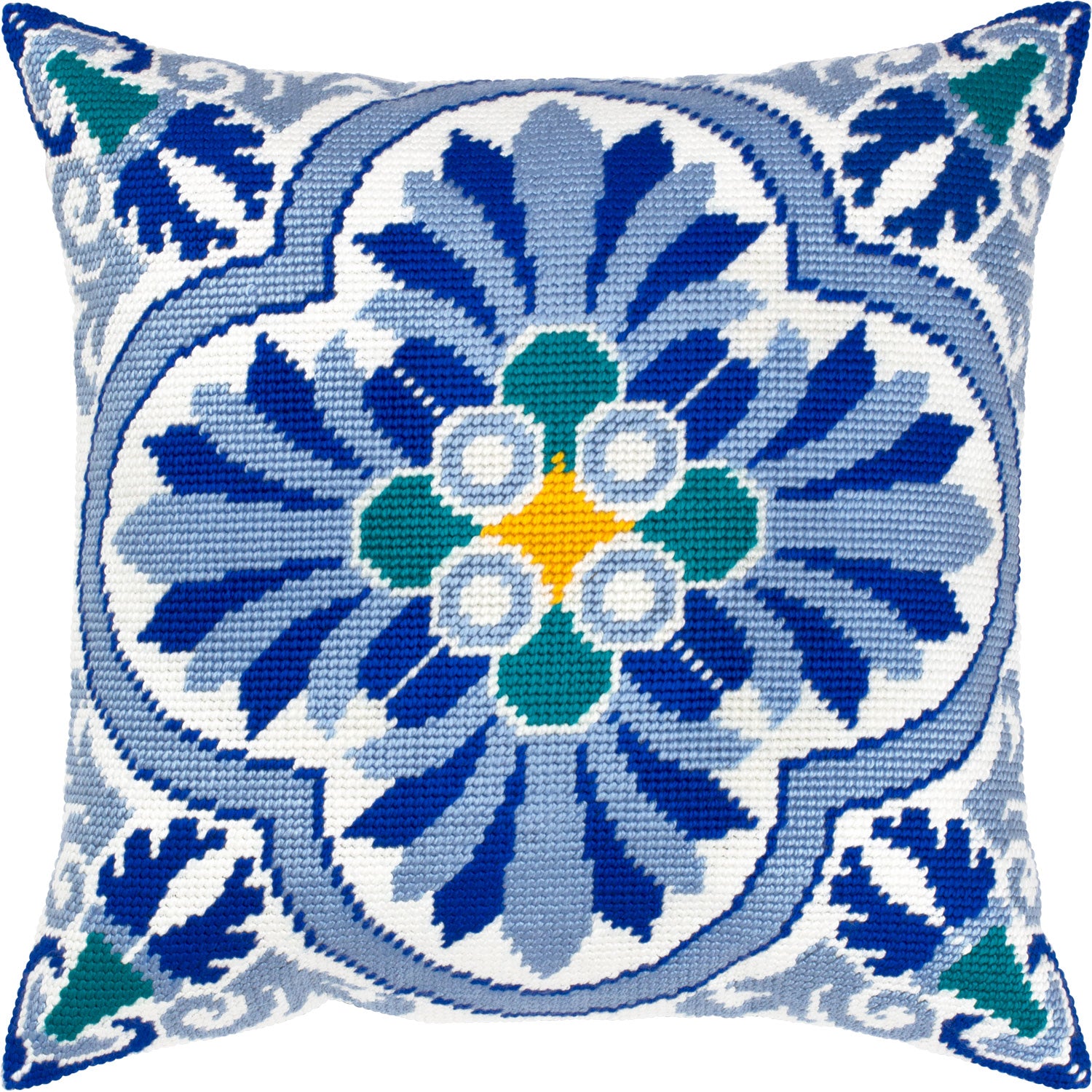 Celtic Motifs. Winter — Embroidery Kit 16″ × 16″ by Brvsk