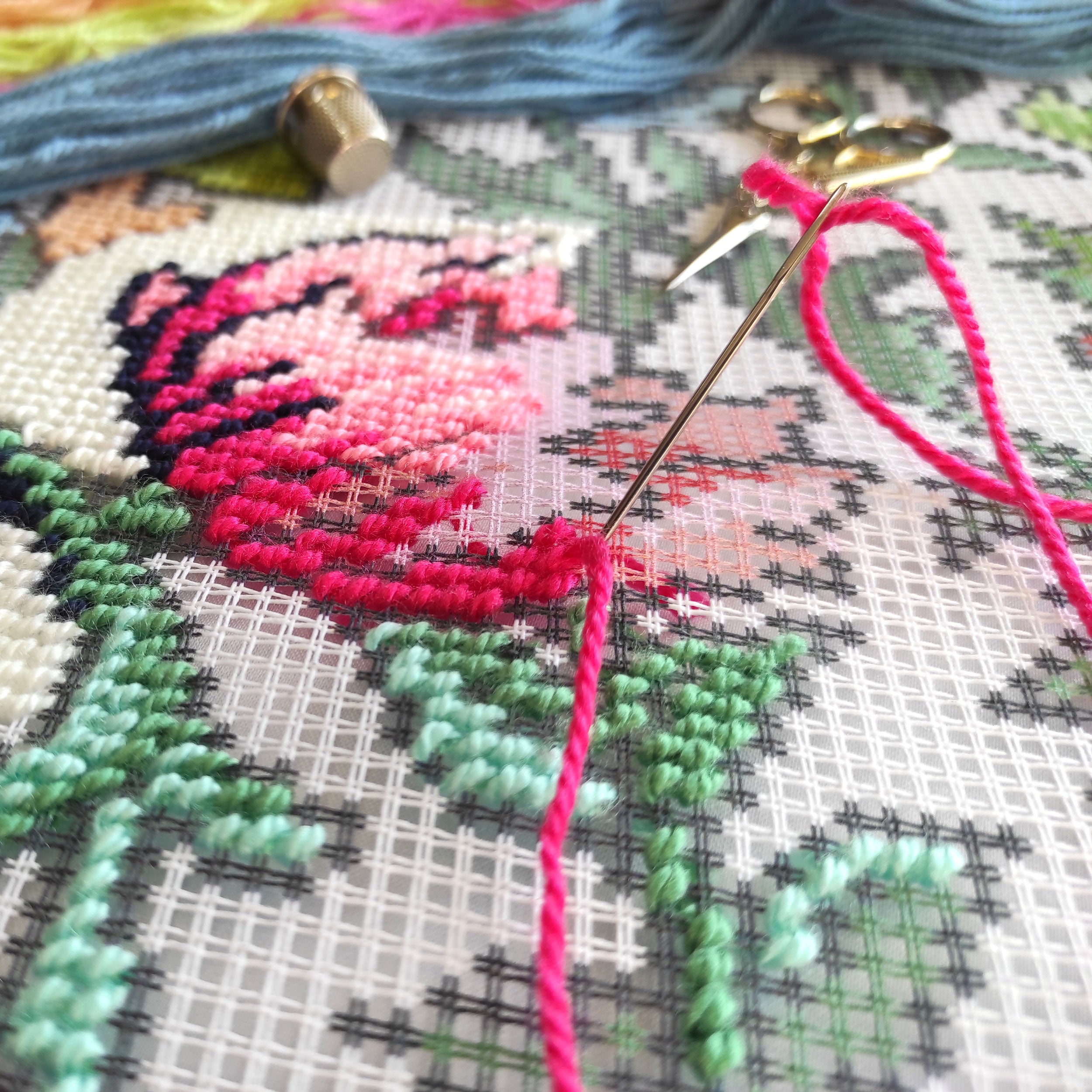 Derwent — Embroidery Kit 16″ × 16″ by Brvsk