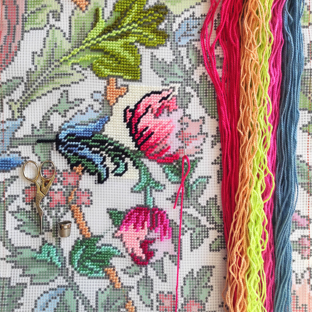 Derwent — Embroidery Kit 16″ × 16″ by Brvsk