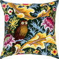Owl — Needlepoint Kit 16″ × 16″ by Brvsk