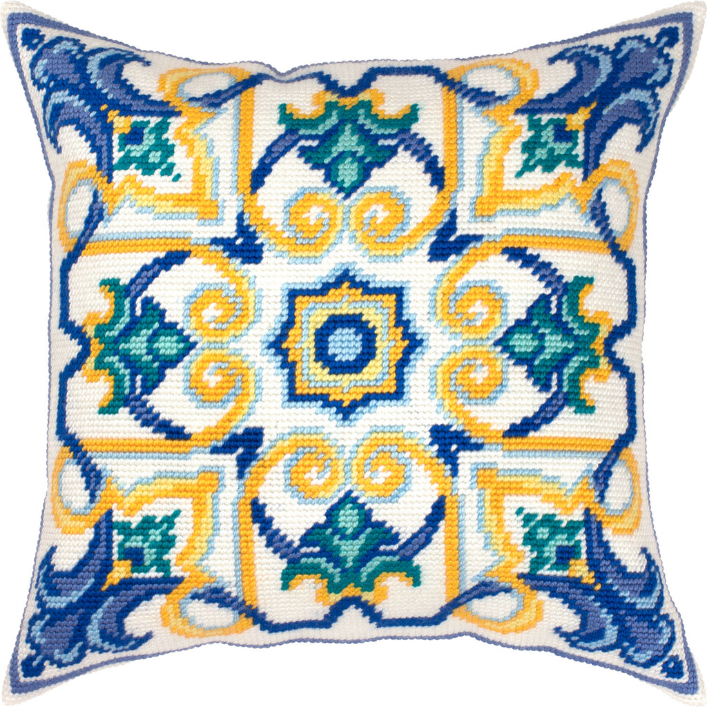 Porto — Embroidery Kit 16″ × 16″ by Brvsk