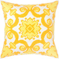 Yellow Ornament — Embroidery Kit 16″ × 16″ by Brvsk