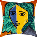 Portrait of Lydia Delectorskaya — Stamped Cross Stitch Kit 16″ × 16″ by Brvsk