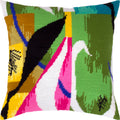 Modern Needlepoint Kit for Adults and Beginners — Beasts of The Sea by Henri Matisse 16″ × 16″ with Clear, Precise Printed Design on Cotton Canvas; Includes 2 Needles, Yarn, and Easy-Read Chart