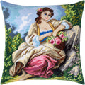 The Little Gardener — Embroidery Kit 16″ × 16″ by Brvsk