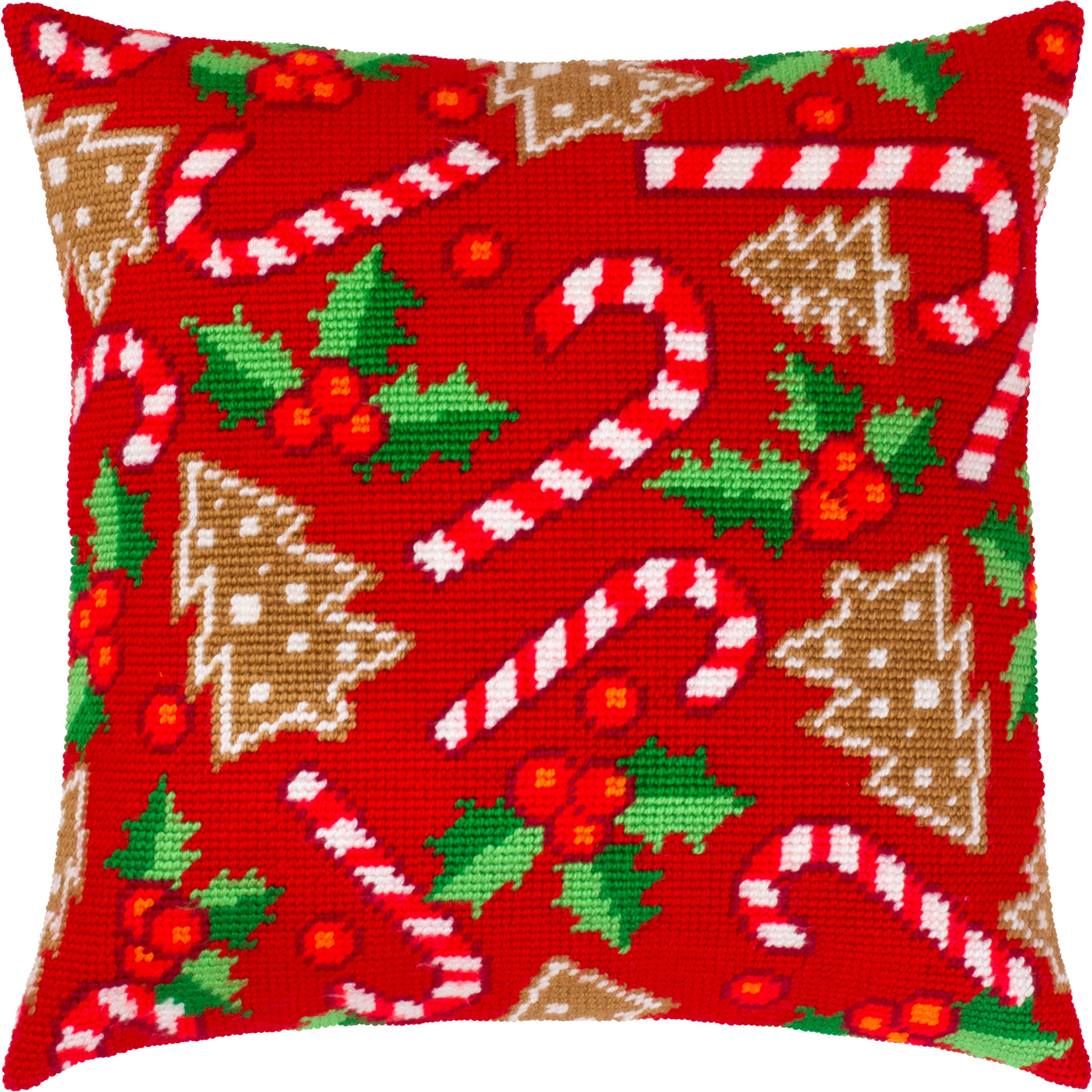Magical Christmas — Stamped Cross Stitch Kit 16″ × 16″ by Brvsk