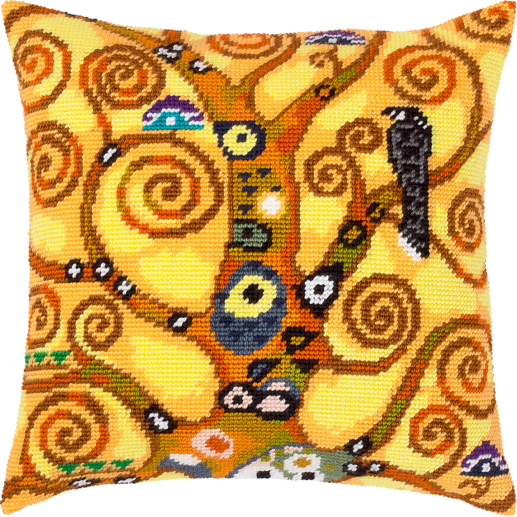 Tree of Life — Needlepoint Kit 16″ × 16″ by Brvsk