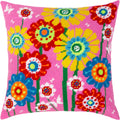 Enchanted Garden — Needlepoint Kit 16″ × 16″ by Brvsk