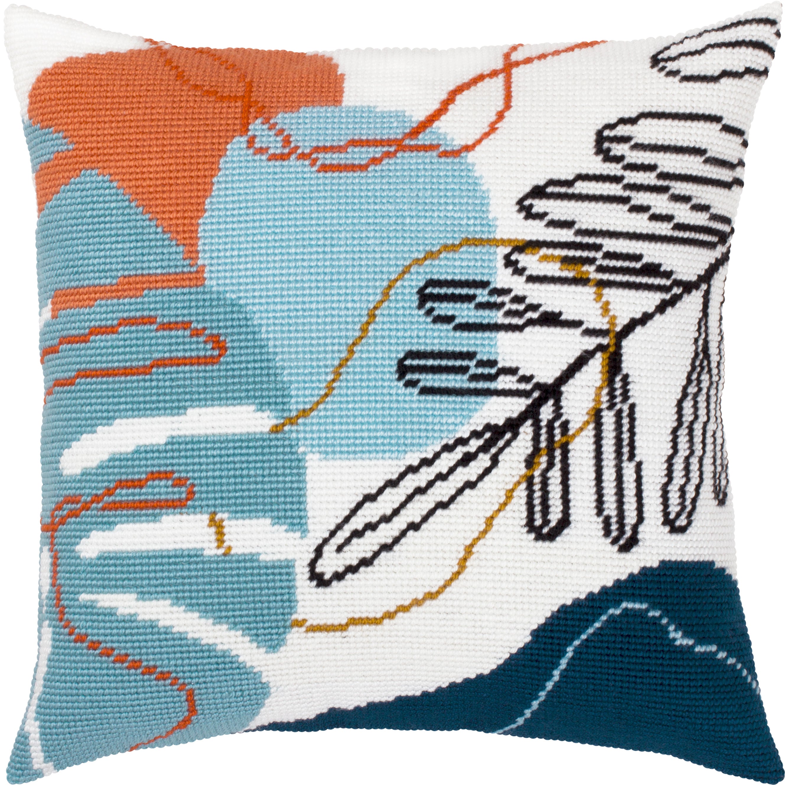 Lightness of wind — Stamped Cross Stitch Kit 16″ × 16″ by Brvsk